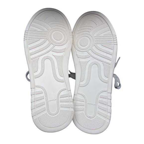 NEW Free People x Alohas Aria Sneakers‎ Blue and White Leather Suede Size 7 - Picture 10 of 13